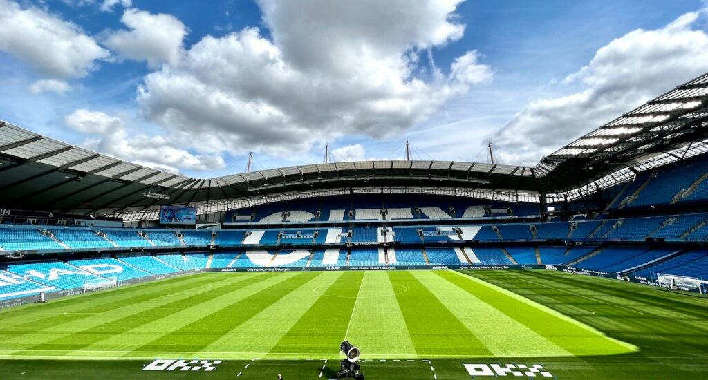 Etihad Stadium, home of Manchester City