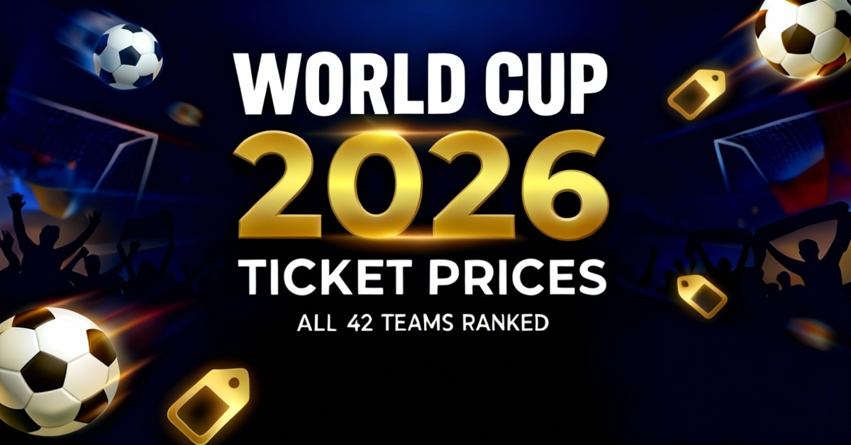 World Cup 2026 Ticket Prices: All 42 Teams Ranked